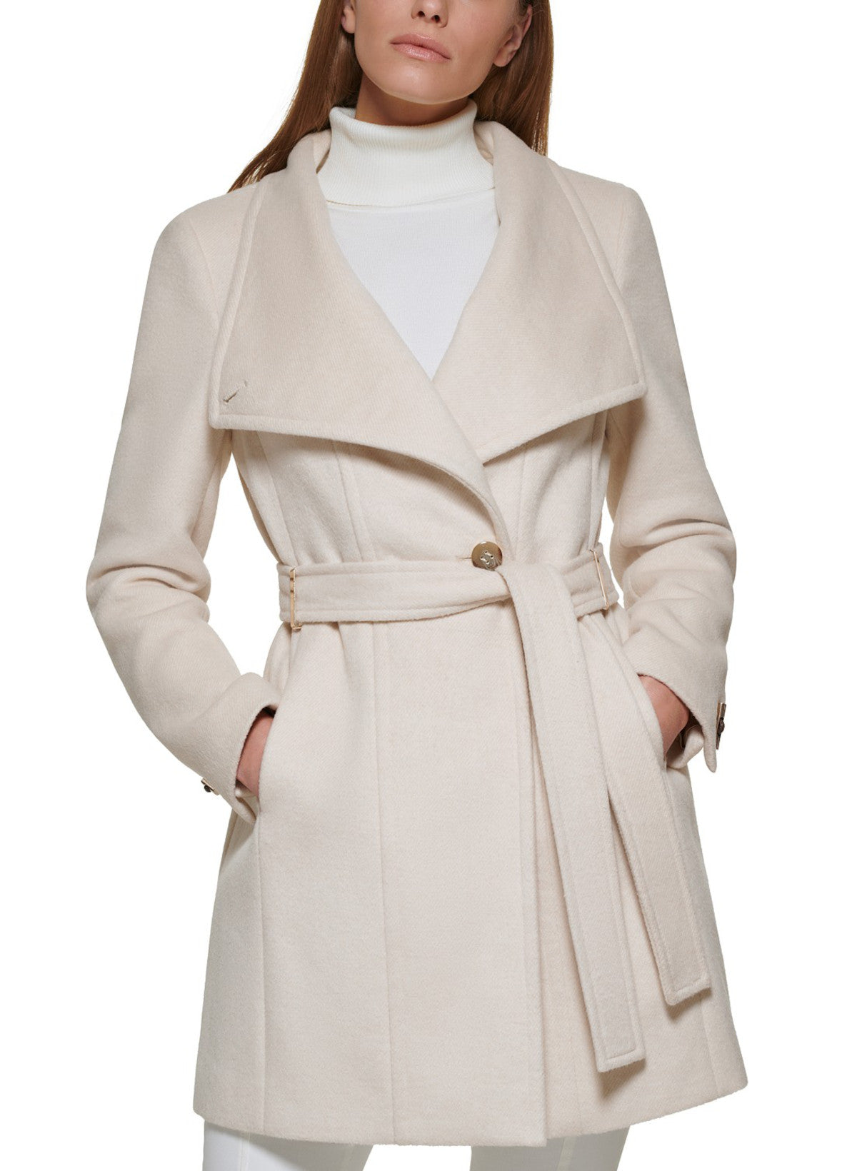 Belted Wrap Coat