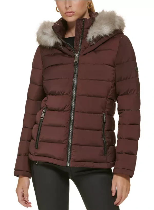 Hooded Puffer Coat
