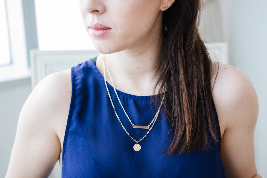 Dainty Gold Necklace